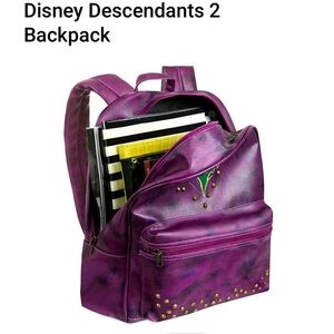 New Disney Descendants 2 Backpack Purple
